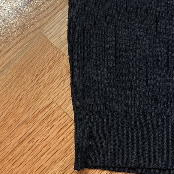 Navy knit vest - Picture 3 of 4